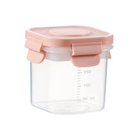 Baby Food Storage Container with Scale, Microwaveable, Portable Ice Tray, Fresh-keeping, Food-Grade Sealed Box