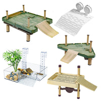 Large Turtle Tank Basking Platform Floating Dock Aquarium Ramp High Water Level Rest Platform