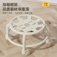 Kids' Multi-functional Dining Chair with Wheels and Sound, Adjustable Height Baby Feeding Booster Seat
