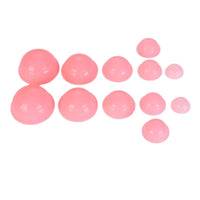 Household Silicone Cupping Set Negative Pressure Cupping Cups for Kids Back Scraping Meridian Vacuum Suction Cupping Press Type