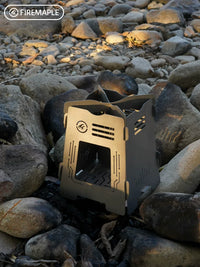 Fire-Maple Robert Ultralight Card Type Fire Pit Stove for Outdoor Camping Hiking