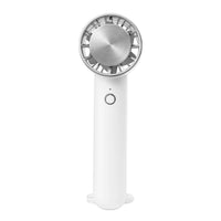 Portable USB Rechargeable Handheld Mini Fan with Digital Display or Cooling Function