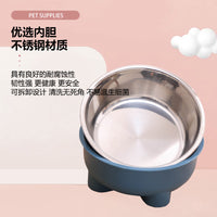 Non-Slip Stainless Steel Dog Bowl for Food and Water - Large Capacity Pet Feeder