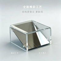 Acrylic Display Stand for Seals, Jewelry, and Collectibles - U/Z/N-Type Mirrored Riser