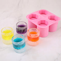 Silicone Ice Cube Mold for Ice Glasses, Creative Barware Ice Maker for Home Use