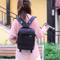Yasiqi DSLR Camera Backpack Single/Double Shoulder Dustproof Travel Photography Bag