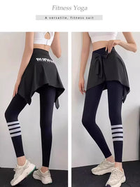 Women's Yoga Skirt Cover-up for Running and Workout, Anti-Embarrassment Hip Scarf