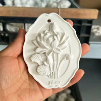 DIY Plaster Flower Plaque Painting Kit for Kids, Craft Material Pack