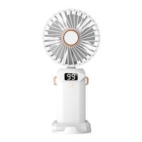 Portable Mini Handheld USB Fan for Students, Desktop Small Electric Fan with Rechargeable Battery