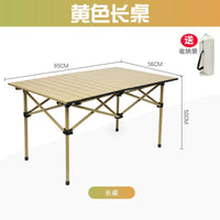 Portable Outdoor Folding Table and Chair Set for Camping, Picnics, and BBQ