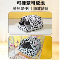 Cat Hammock Bed Enclosed Hanging Basket Warm Pet Nest for Cages