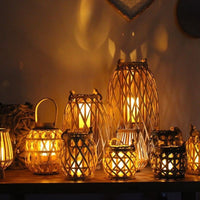 Handheld Vintage Style Lantern for Hanfu Photography Props