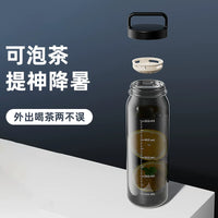 Fuguang Tritan Sports Water Bottle, Large Capacity, High Temperature Resistant, Drop-proof Plastic