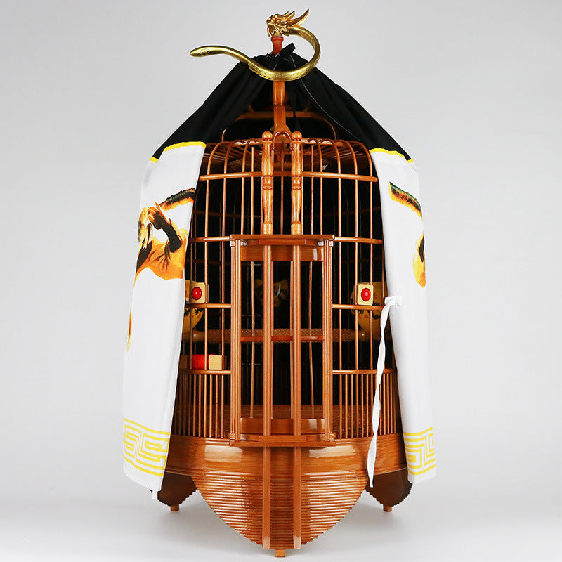 Deluxe Monkey King Bird Cage Set for Myna and Thrush