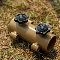 Adjustable Tent Pole Holder Ground Anchor for Camping Tarps and Canopies