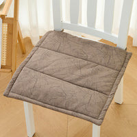 Tech Fabric Dining Chair Cushion Non-Slip Thin Office Home Stool Seat Pad All Seasons