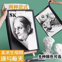8K Art Sketchboard Clip with Fabric Texture for Drawing and Sketching