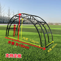 Outdoor Garden Arch Trellis for Climbing Plants, Metal Arbor for Yard Patio Decor