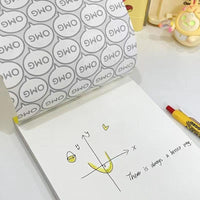 Blank Flip Notebook Thickened Sketchbook for Students and Artists