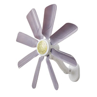 Mini Wall-Mounted Fan for Home, Dorm, Kitchen, Bathroom - Punch-Free Installation