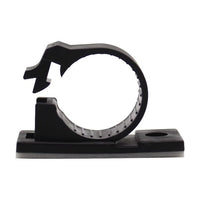 Adhesive Cable Tie Mounts for Wire Management, Self-Adhesive Base with Screw Hole