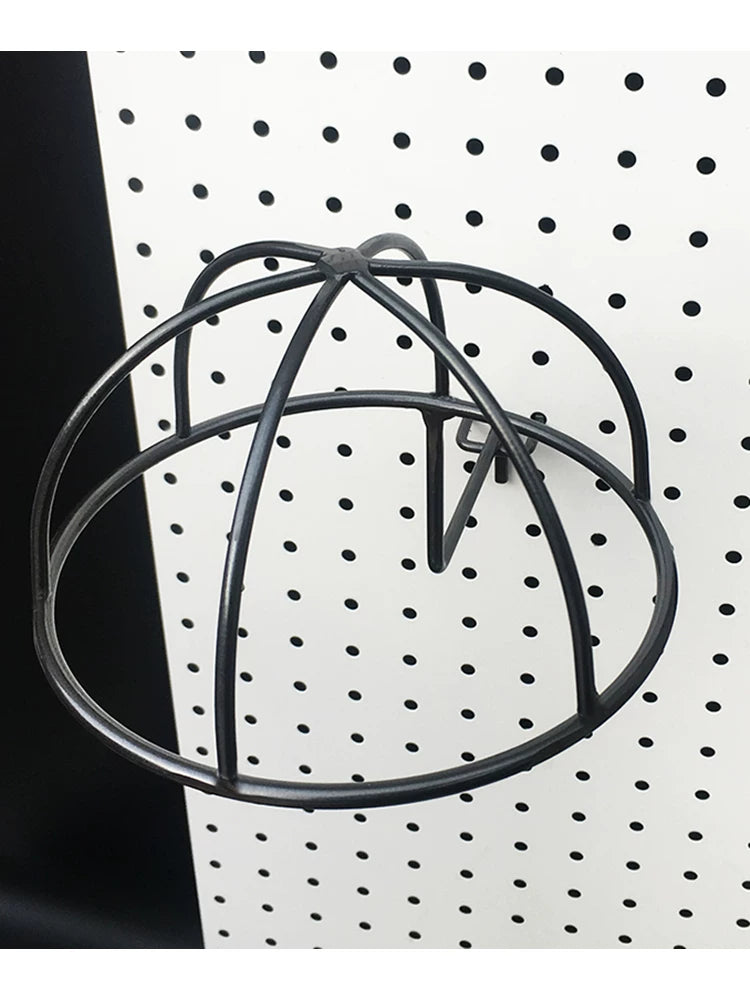 Commercial Hat Display Rack with Hooks for Retail Stores
