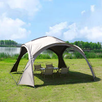 Outdoor Large Dome Tent Portable Camping Sunshade UV Protection Canopy for Group Gatherings and Picnics