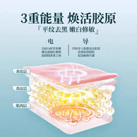 EMS Microcurrent Eye Massager with Hot/Cold Compress, Photon Light, and Vibration for Eye Care