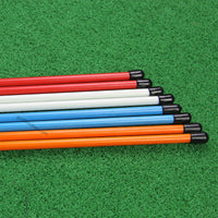 Golf Alignment Stick Set for Swing Practice and Direction Correction, 1.2m, 2-Pack