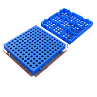 Pet Dog Crate Mat Plastic Grid Floor Pad Anti-Pinch Foot Cooling Mesh