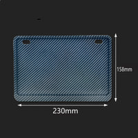 Lightweight Scooter Motorcycle Double-Layer Side-Insert License Plate Frame