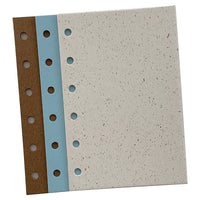 Coffee Series Mint Raw Chocolate Loose-Leaf Notebook M5 A7 A6 Special Paper Mixed Material Pages