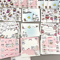 Butterfly & Puppy Themed Message Cards / Postcards for Festivals & Decoration (20-Pack)