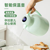 Large Capacity Vacuum Insulated Glass Lined Thermos for Home, Dorm, Office