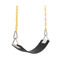 Non-Slip Silicone Swing Seat with Built-in Steel Plate for Indoor Outdoor Use