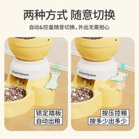 Automatic Pet Feeder with Puzzle Dispenser for Cats and Dogs