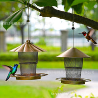 Hummingbird Feeder Outdoor Garden Yard Metal Craft Butterfly Dragonfly Bird Feeder