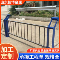 Stainless Steel Composite Pipe Guardrail for Municipal Gardens and Scenic Area Protection