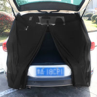Car Rear Door Window Screen for SUV Trunk Ventilation and Insect Protection