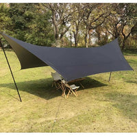 Oxford Cloth Outdoor Camping Tarp Tent Sunshade Rainproof UV Protection
