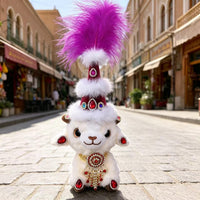Xinjiang Lamb Plush Keychain Souvenir