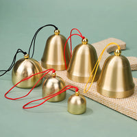 Mini Brass Bells for DIY Crafts, Dragon Boat Festival Decorations, Wind Chime Components, Crisp Sound