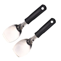 Stainless Steel Ice Cream Scoop, Multi-purpose Spoon for Desserts and Cooking