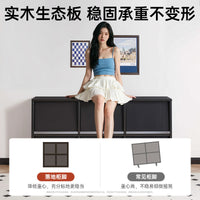 Storage Cabinet with Flip-Up Door, Bookshelf, Display Cabinet, Living Room Organizer, Bedroom Chest of Drawers, Record Cabinet