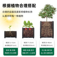 Thickened Plastic Outdoor Garden Planter Box for Vegetables and Flowers