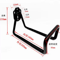 Heavy Duty Wall Mounted Metal Storage Hooks for Power Tools, Drills, Garden, Garage, and Warehouse Organization