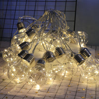 G50 Solar LED String Lights Outdoor Waterproof for Garden Patio Decoration