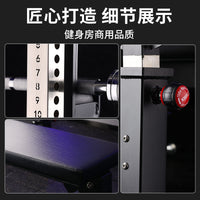 Multi-functional Weightlifting Power Rack Adjustable Bench Press Training Station for Gym and Home Use