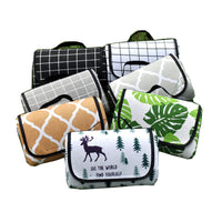 Thickened PEVA Picnic Blanket Outdoor Camping Mat Moisture-proof Lawn Pad Portable