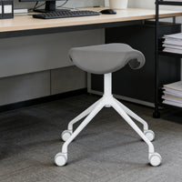 Adjustable Swivel Stool with Wheels for Office, Dental, Tattoo, and Workshop Use